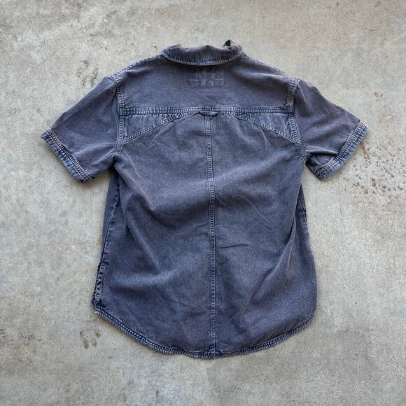 Free People Dirty Deeds Onyx Button Up Shirt NWT XS - Picture 5 of 5